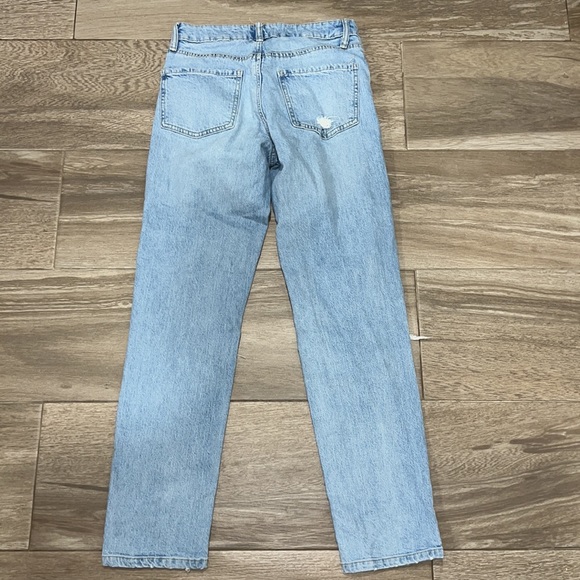 Garage Denim Girlfriend Distressed Jeans - Picture 3 of 3